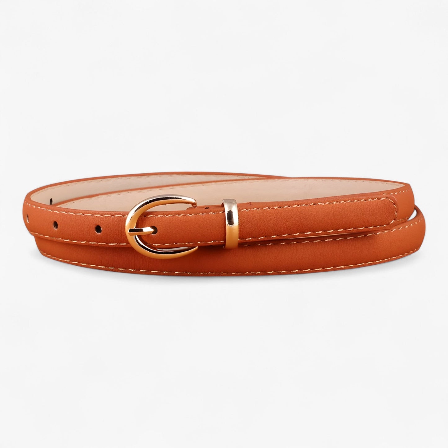 Helen | Damengürtel - Schmal echtes Leder für mühelosen Stil