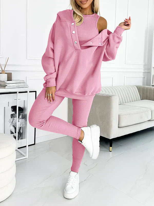 Romy™ - Bequemes und lässiges dreiteiliges Set
