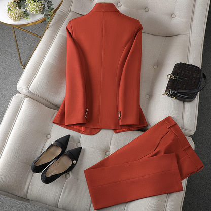 Damen Blazer & Hosen Set – Celestine