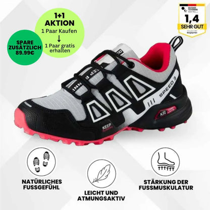 OrthoTrekking – ergonomische Trekking- und Wanderschuhe