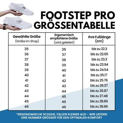 Footstep Pro – Komfort-Schuhe