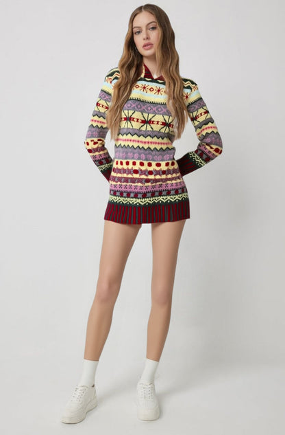Damen Norwegerpullover – Solveiga