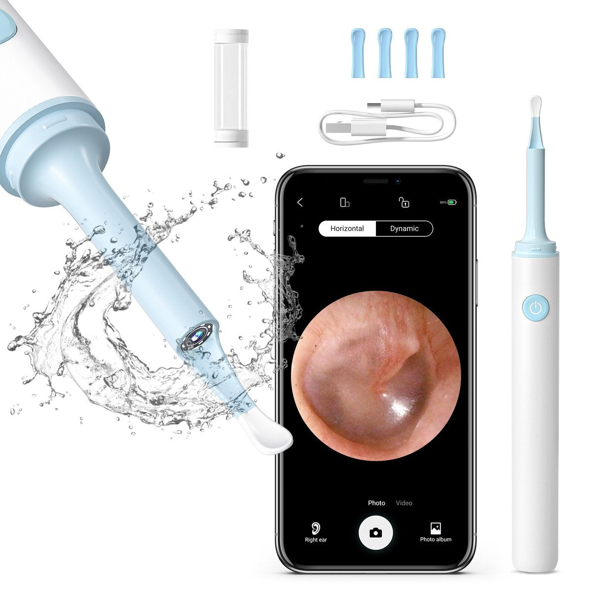 ClearScope™ -Kabelloser WLAN-Ohrreiniger | 50 % RABATT