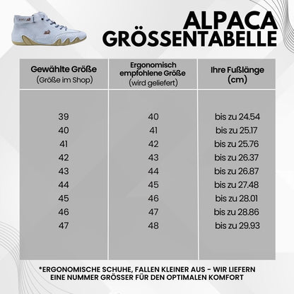 Alpaca – Barfußschuhe für Senioren