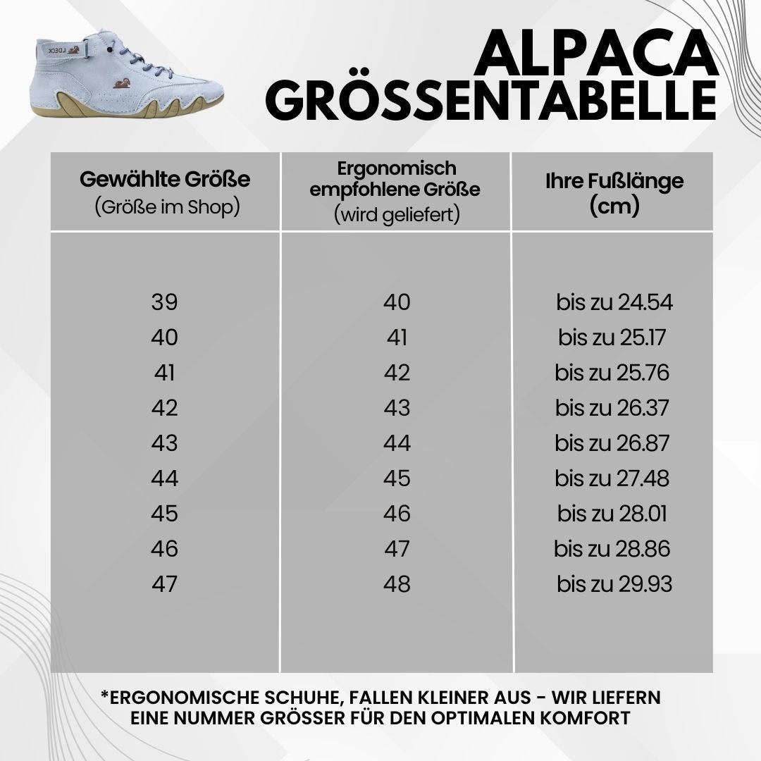 Alpaca – Barfußschuhe
