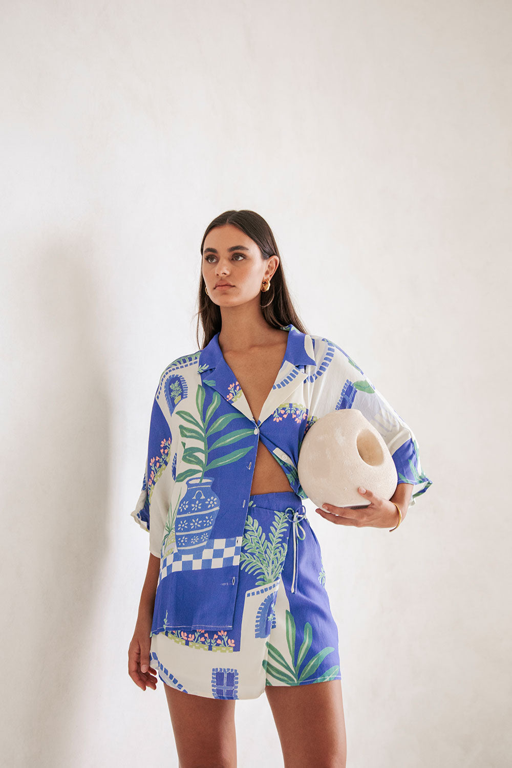 Rock und Shirt Set - Lebendige Sommer-Essenz