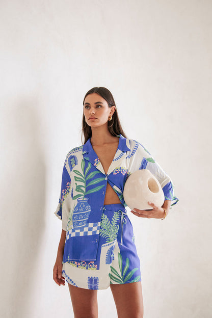 Rock und Shirt Set - Lebendige Sommer-Essenz