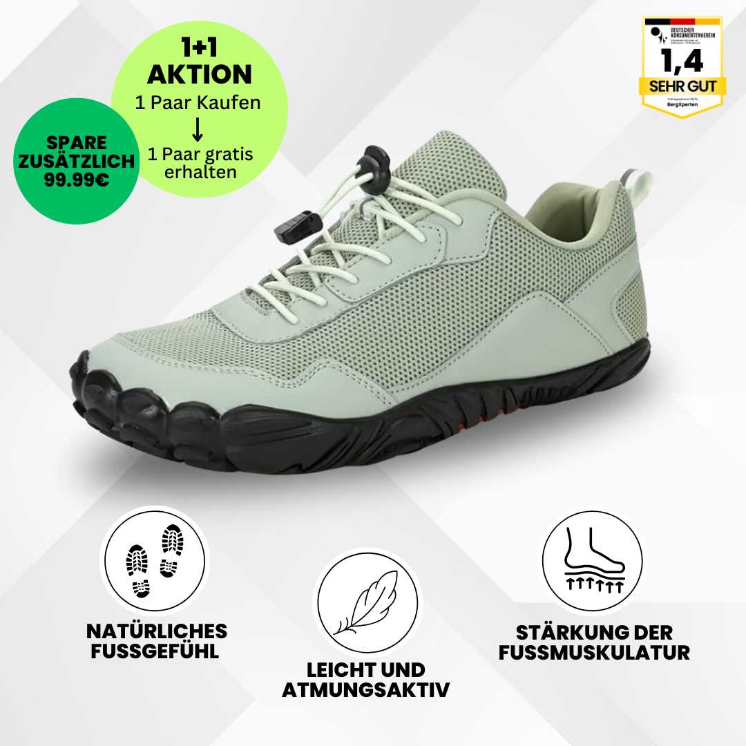 EarthWalk - Wasserdichter Barfußschuh für Herbst und Winter