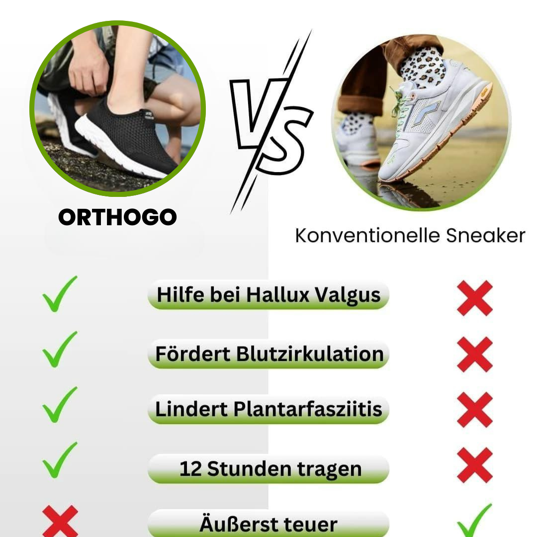 OrthoGo - , federleichter und wasserfester Ortho Schuh