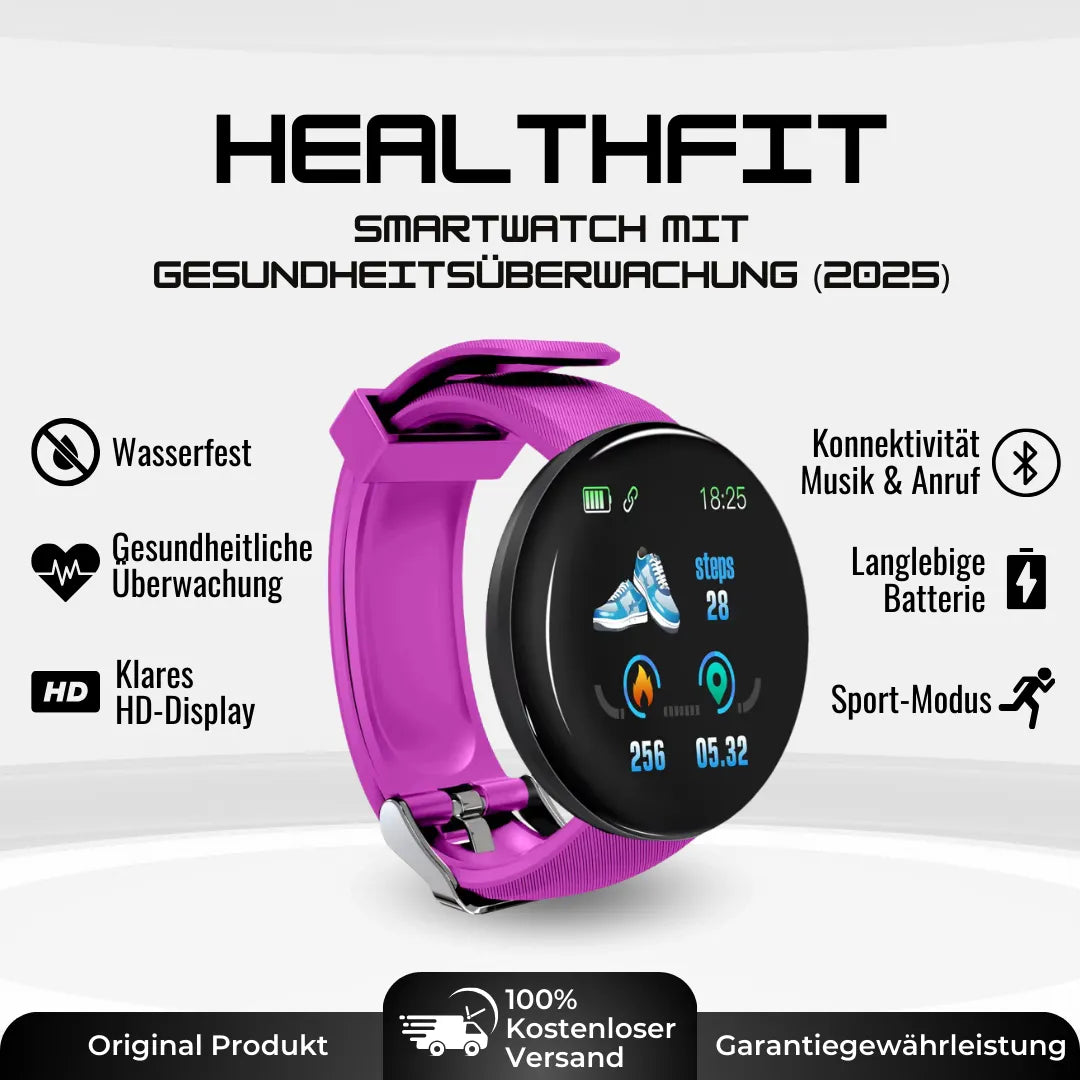 HealthFit – Fitness-Smartwatch