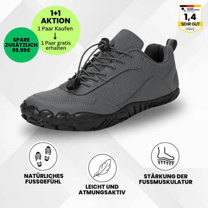 EarthWalk - Wasserdichter Barfußschuh für Herbst und Winter