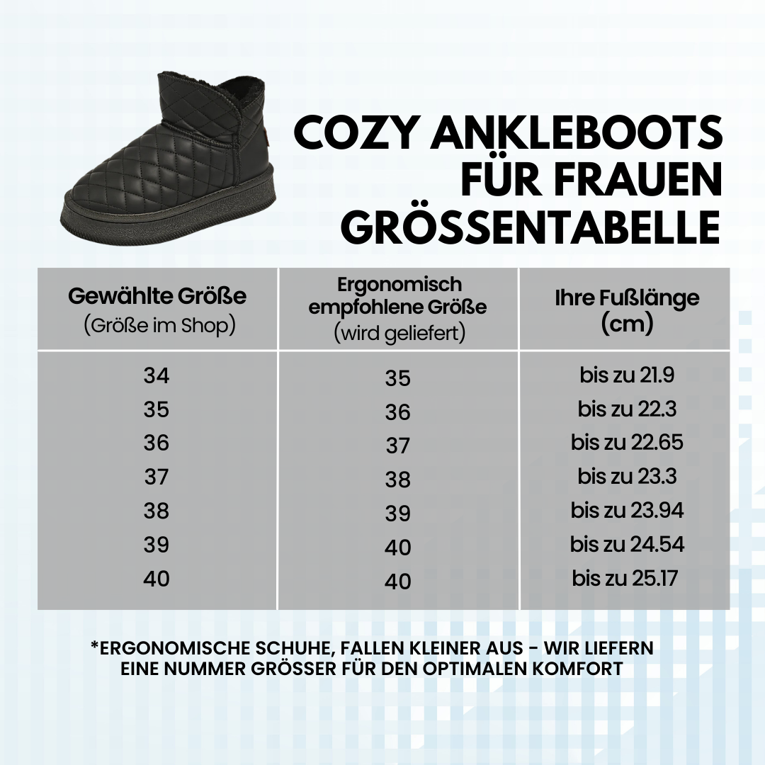 HikeHub -  CozyAnkle Boots