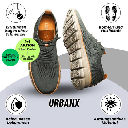 UrbanX - ergonomische ultrabequeme Komfortschuhe - das Original