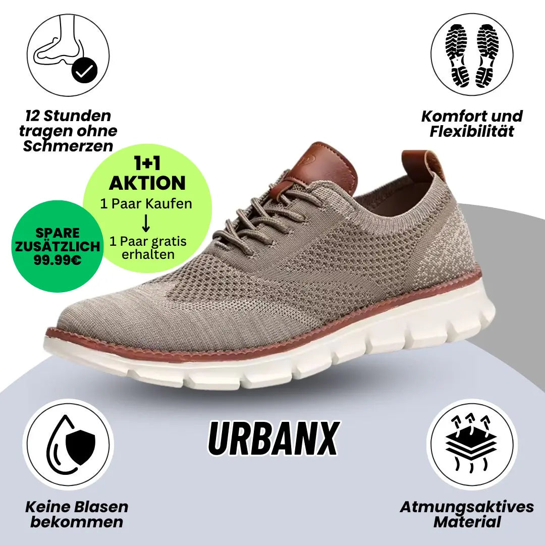 UrbanX - ergonomische ultrabequeme Komfortschuhe - das Original
