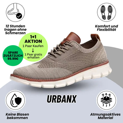 UrbanX - ergonomische ultrabequeme Komfortschuhe - das Original