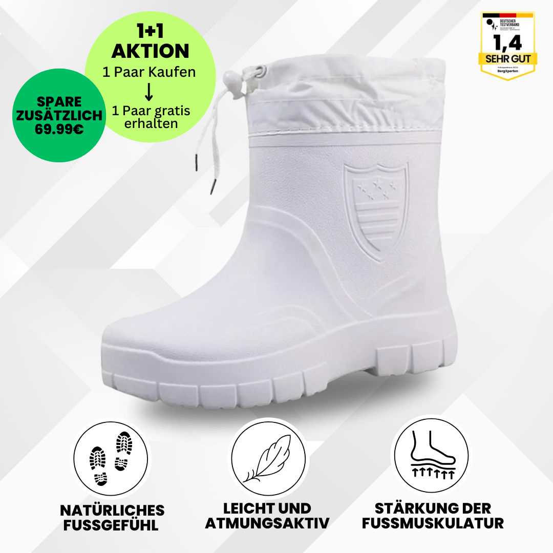 RainTex - ergonomische & wasserdichte Thermo-Regenstiefel für den Winter
