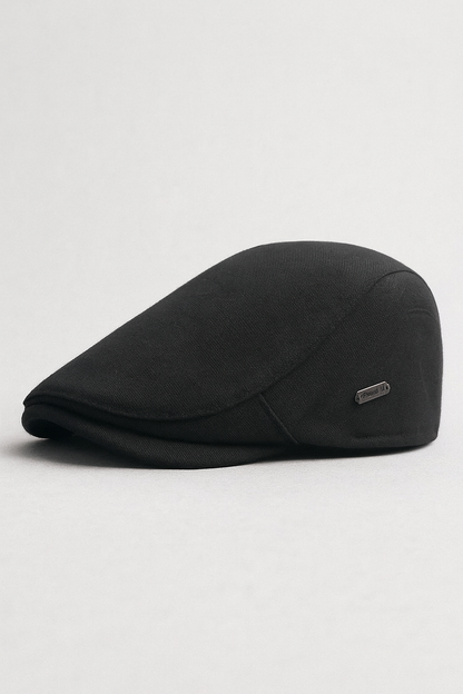 Milano | Klassische Flat Cap aus Baumwollmischung in Beige