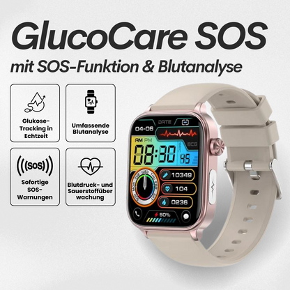 GlucoCare SOS – Smartwatch mit SOS-Funktion & Sturzerkennung