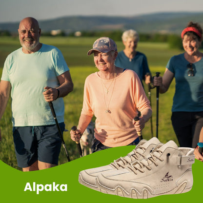 Alpaka – wasserdichte Leder-Barfußschuhe