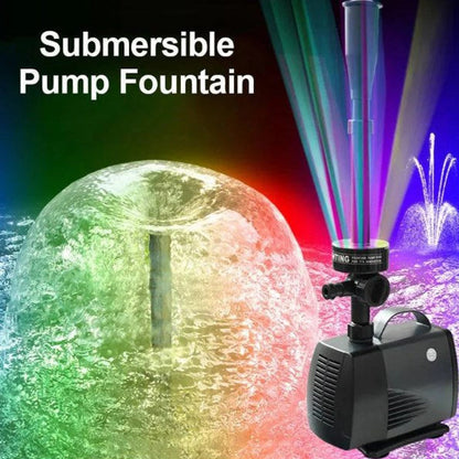 HydroFlow™ - Langlebige Mehrzweck-Fontänenpumpe mit einstellbarer Fördermenge