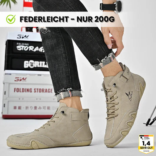 Alpaka - Rutschfeste wasserdichte Leder-Barfußschuhe