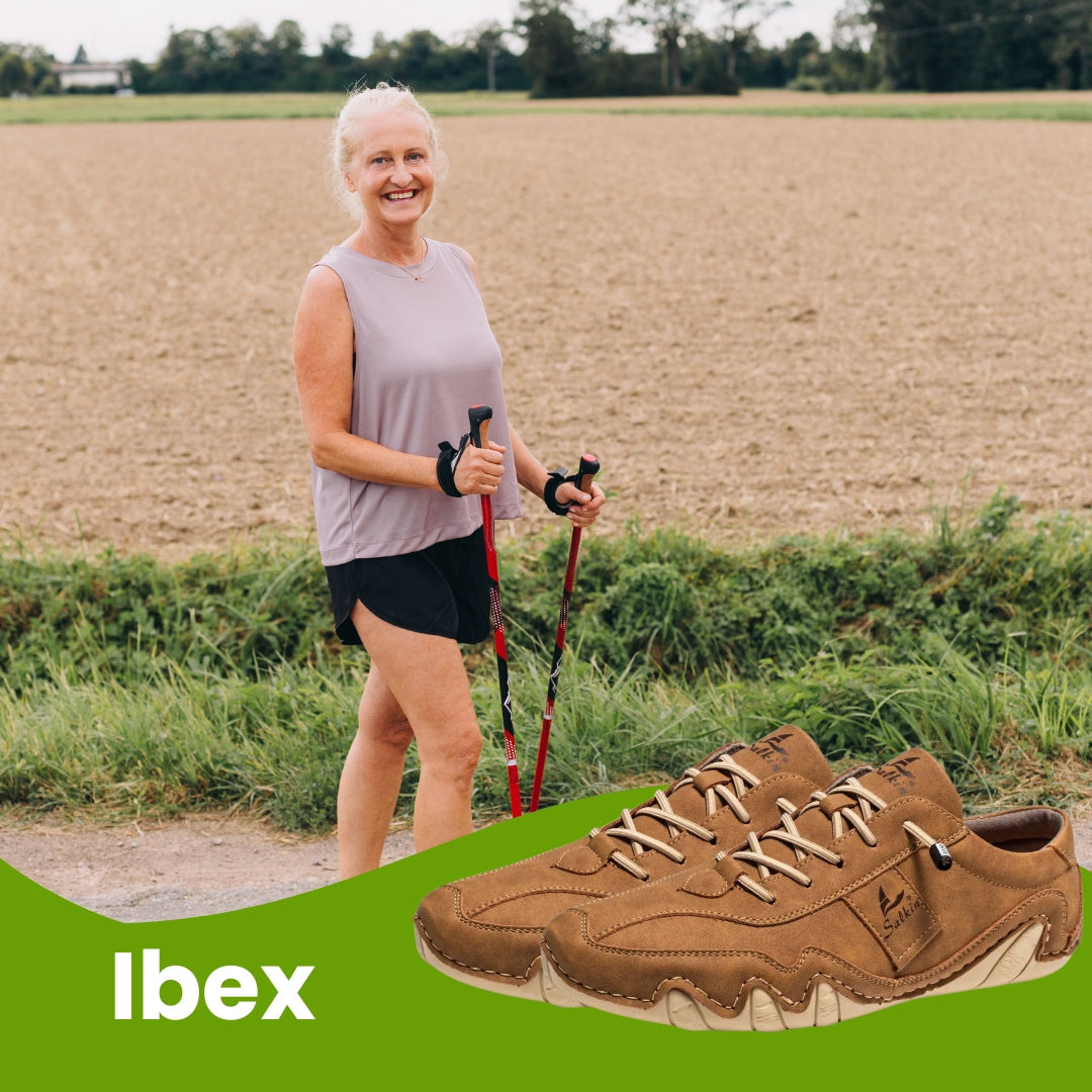 Ibex – wasserdichter Leder-Barfußschuh