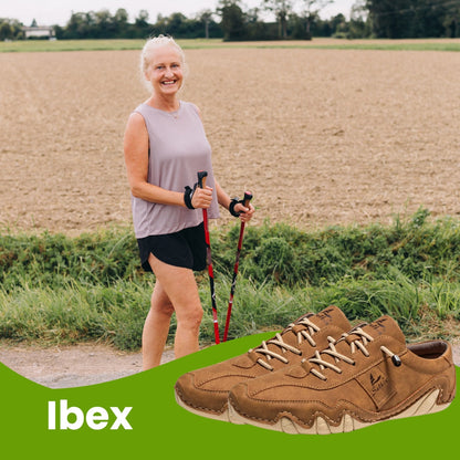 Ibex – wasserdichter Leder-Barfußschuh