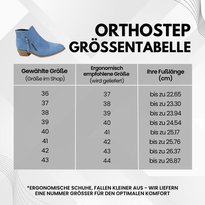 OrthoStep™ – Ergonomische Stiefeletten