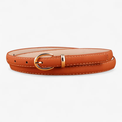 Helen | Damengürtel - Schmal echtes Leder für mühelosen Stil