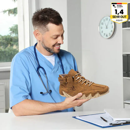 Alpaka - Rutschfeste wasserdichte Leder-Barfußschuhe