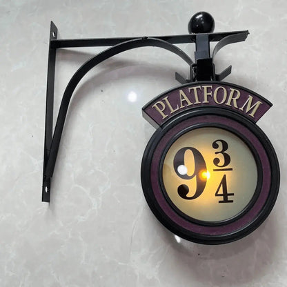 Magische Perron 9¾ Wandlampe - LumosWall