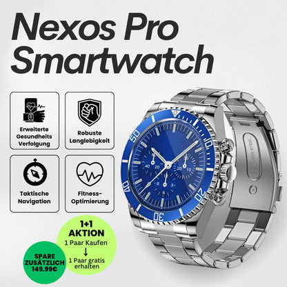 Nexos Pro Smartwatch - Unzerstörbare Militär-Uhr (2025)