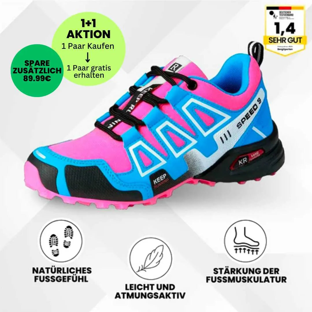 OrthoTrekking – ergonomische Trekking- und Wanderschuhe
