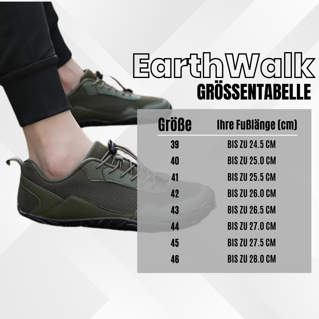 EarthWalk - Wasserdichter Barfußschuh für Herbst und Winter