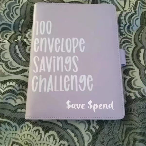 Savlope™ - 100 Umschläge Spaarchallenge Karte