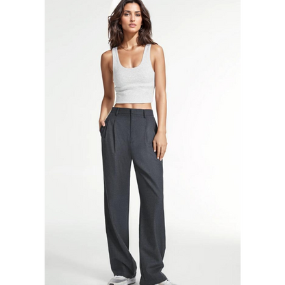 Eva™ - Konisch zulaufende Hose mit weitem Bein