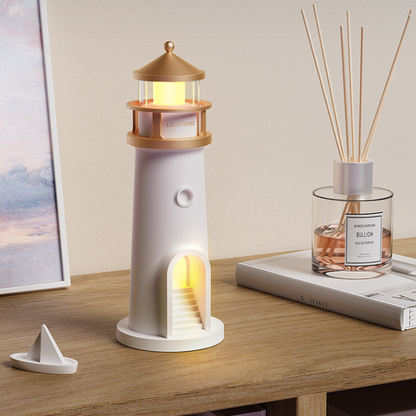 LunaBeam™ - Mondschein-Leuchtturm-Projektionslampe Bluetooth-Lautsprecher
