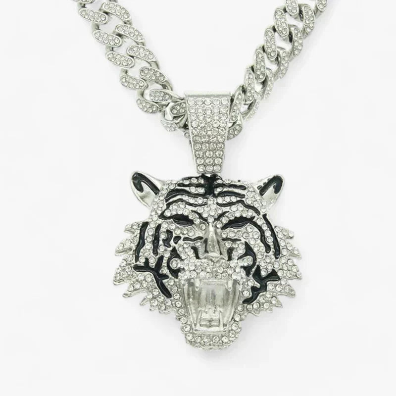 DOMINANT | Hip-Hop Collier - Markanter Tigerkopf-Anhänger