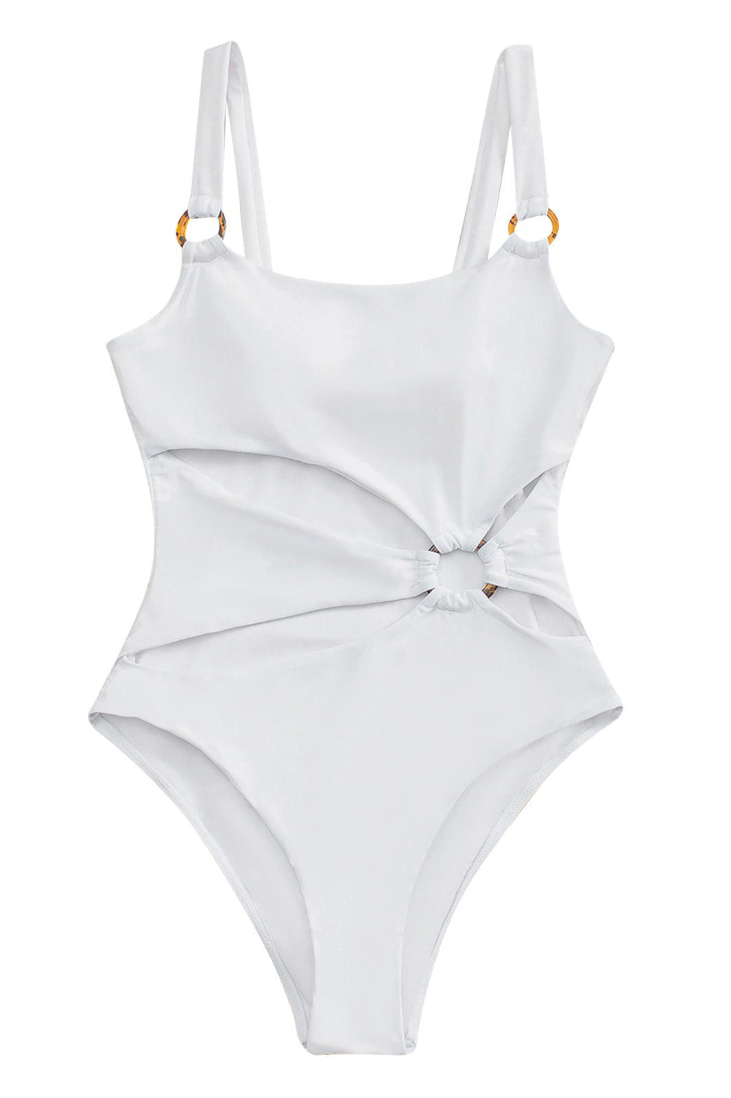 Ocean Whisper™ - Einteiliger Badeanzug mit Ringausschnitt