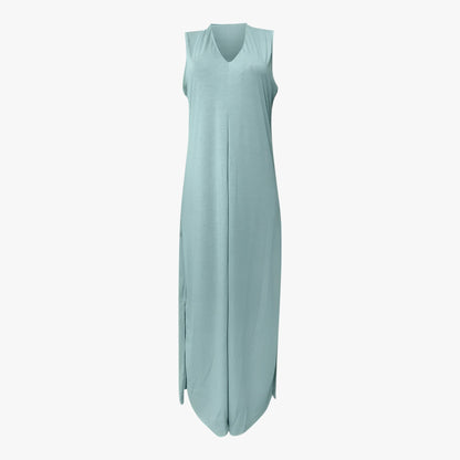 Helen | Langes Kleid mit Gratis-Cardigan - Elegant und bequem