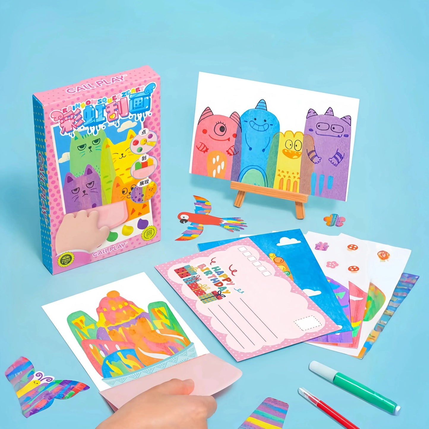 Magic Doodle™ Zeigen Sie Ihre Kreativität mit einer Box voller Überraschungen