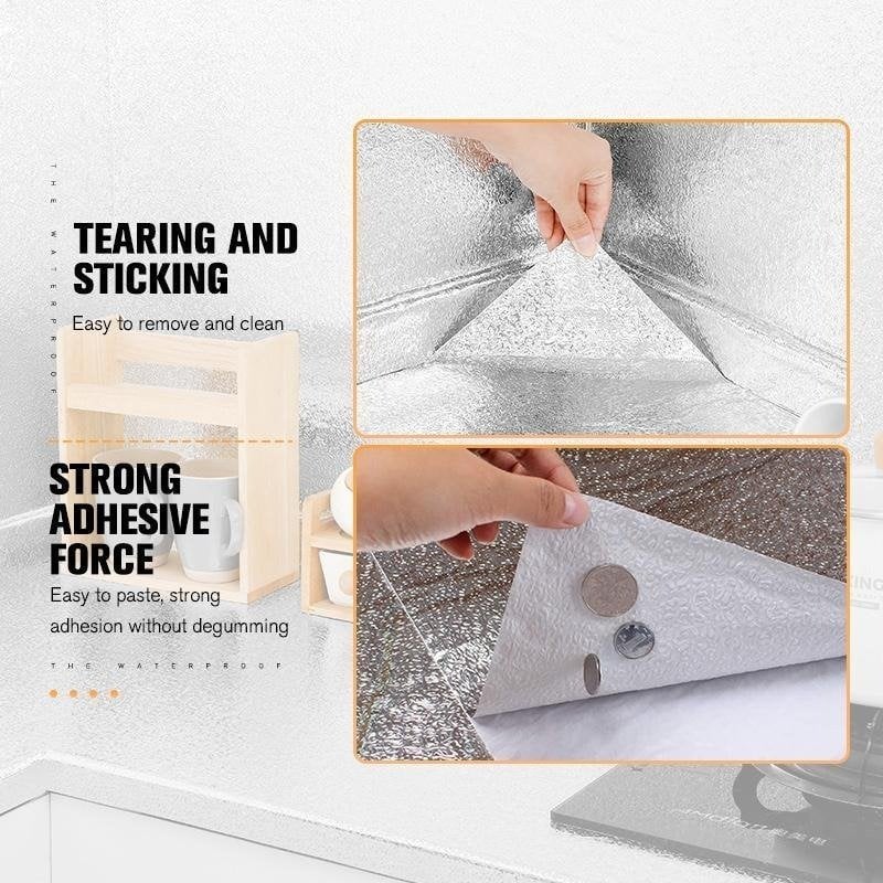 ShieldWrap™ Verwandeln Sie Ihre Küche: Schützen Sie Ihre Wände vor Fett mit ShieldWrap
