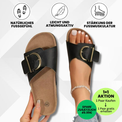 OrthoMia – Kork-Sandalen