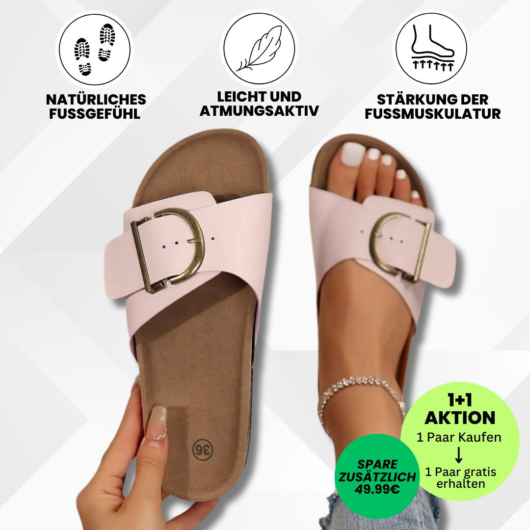 OrthoMia – Kork-Sandalen