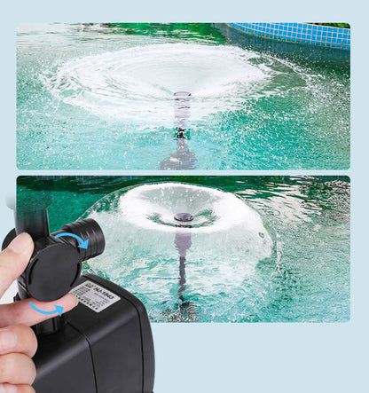 HydroFlow™ - Langlebige Mehrzweck-Fontänenpumpe mit einstellbarer Fördermenge