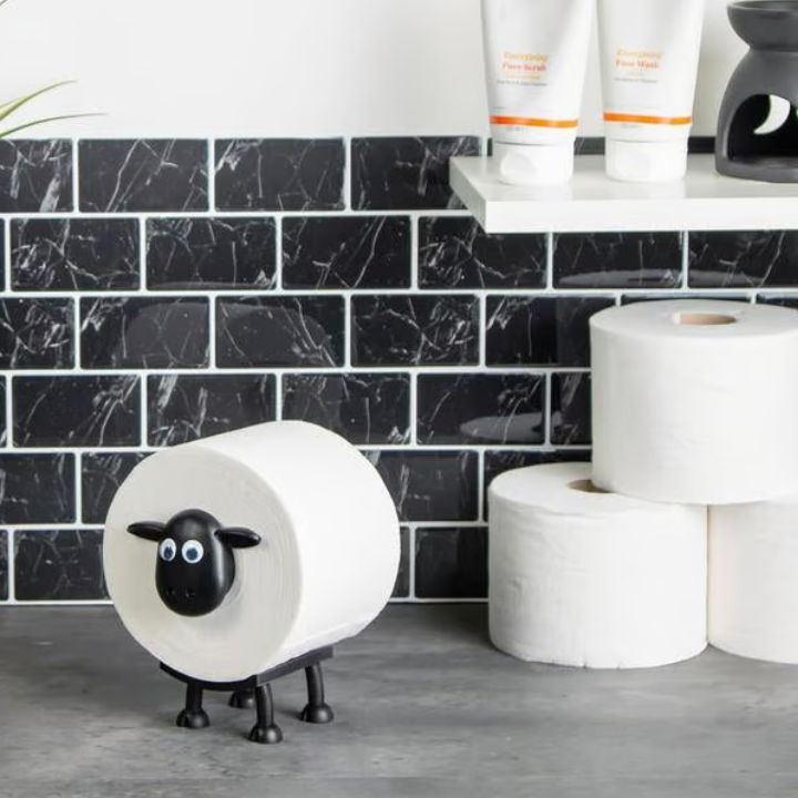 Sheepy Sheets™ Toilettenpapierhalter in Form eines Schafes