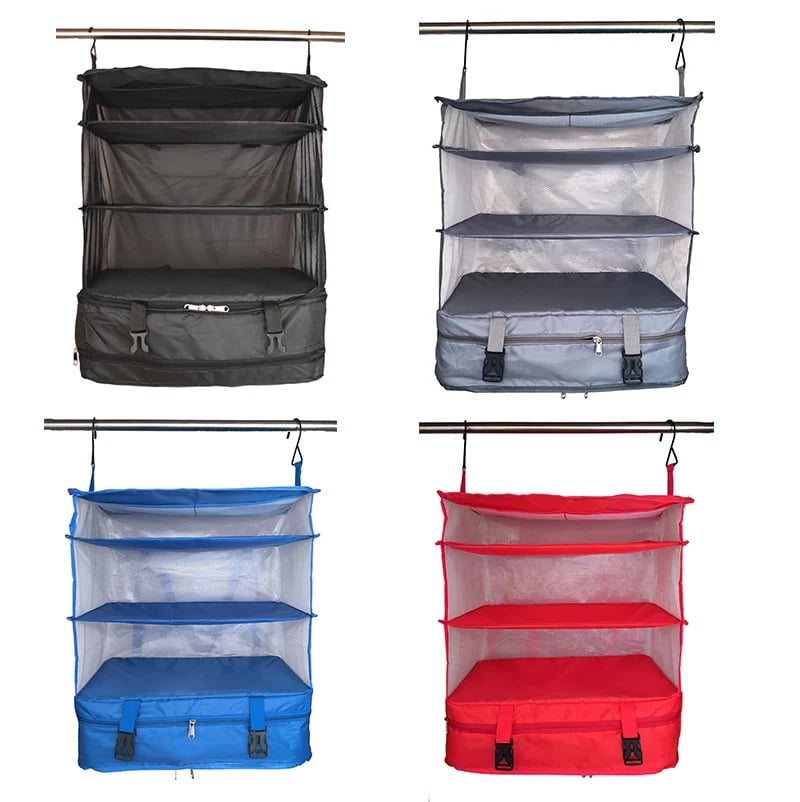 PackEase Pro™ - Dreifache Hängetaschen zum Organisieren