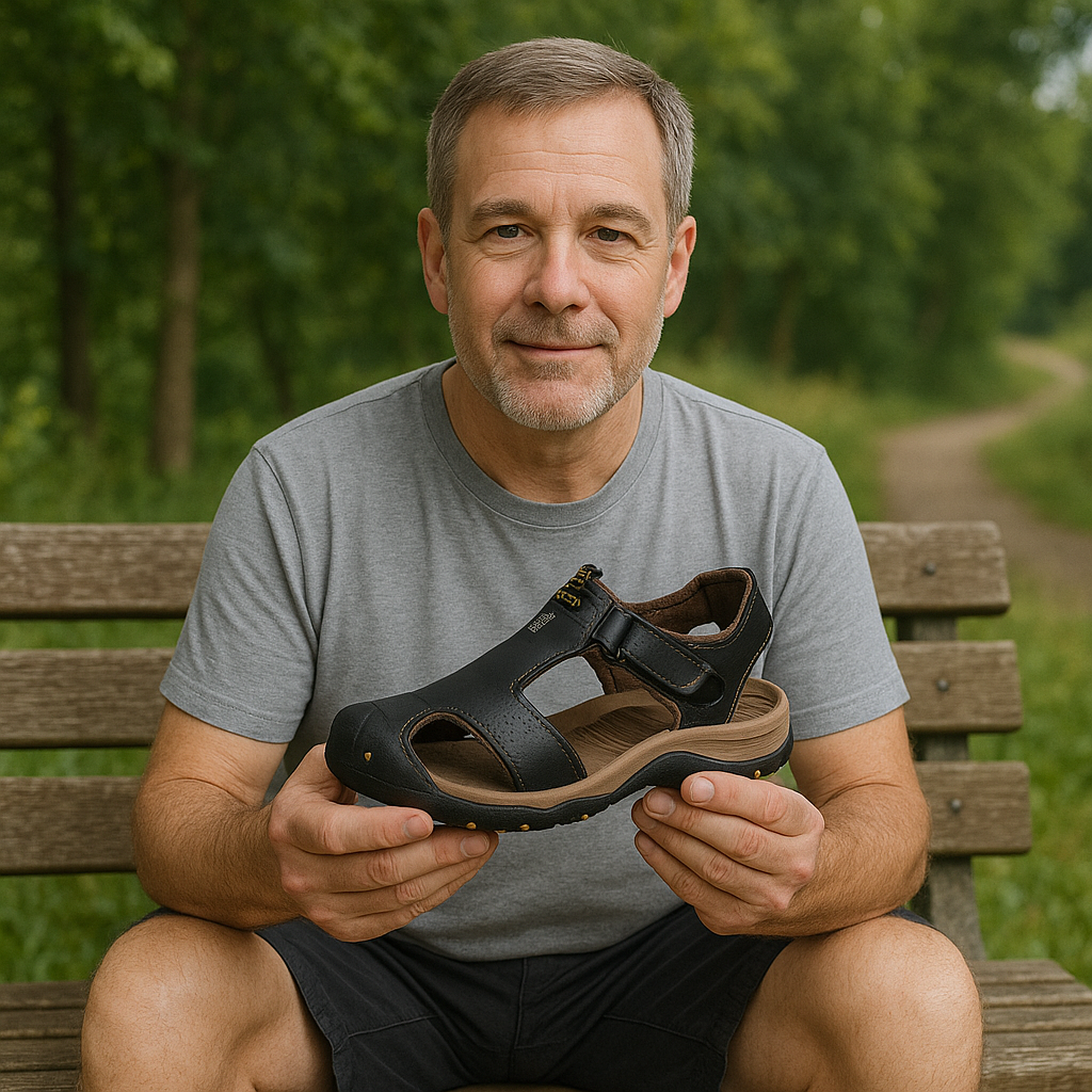 OrthoSun – ergonomische Sandalen für Männer