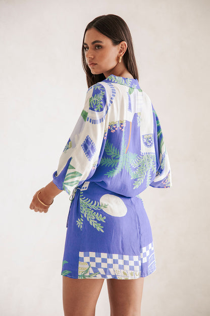 Rock und Shirt Set - Lebendige Sommer-Essenz