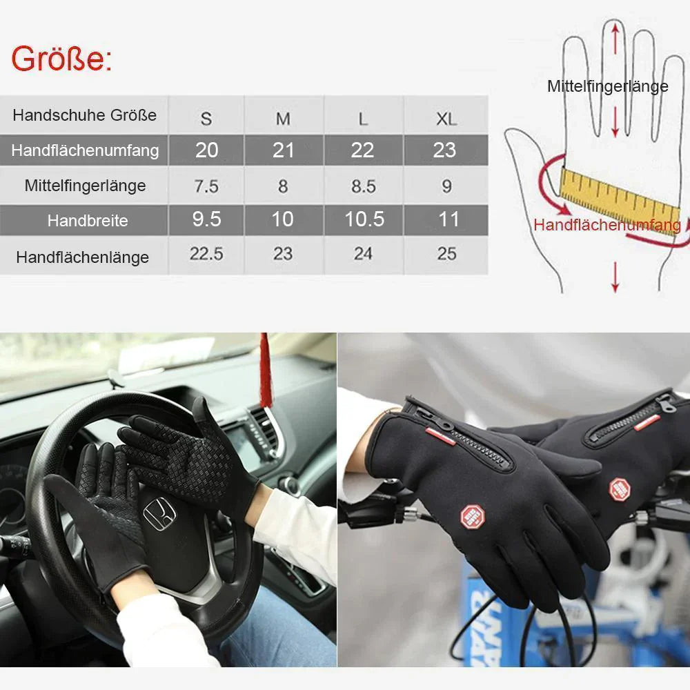 Premium Wasser- und Wetterfeste Handschuhe